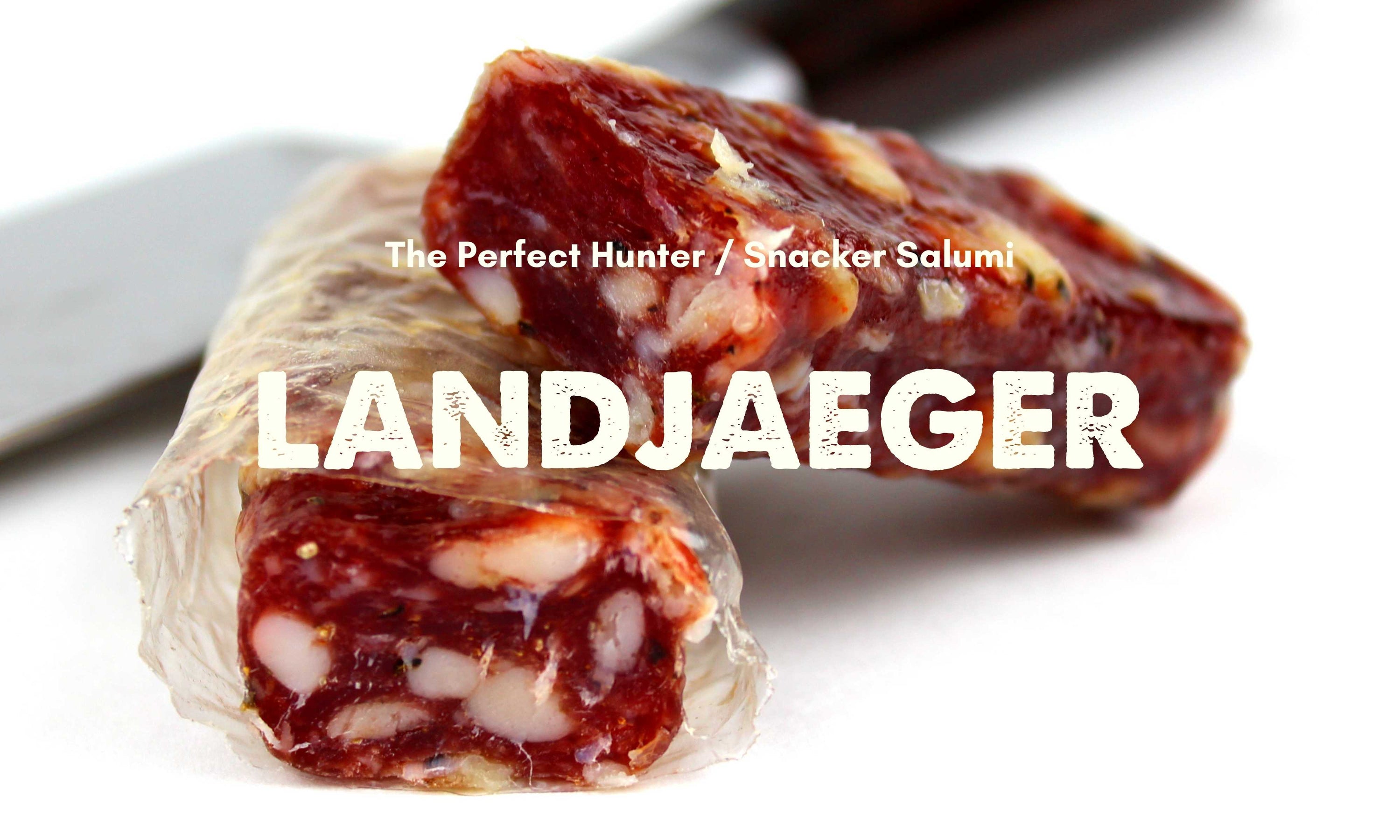 landjaeger sausage with UMAi Dry