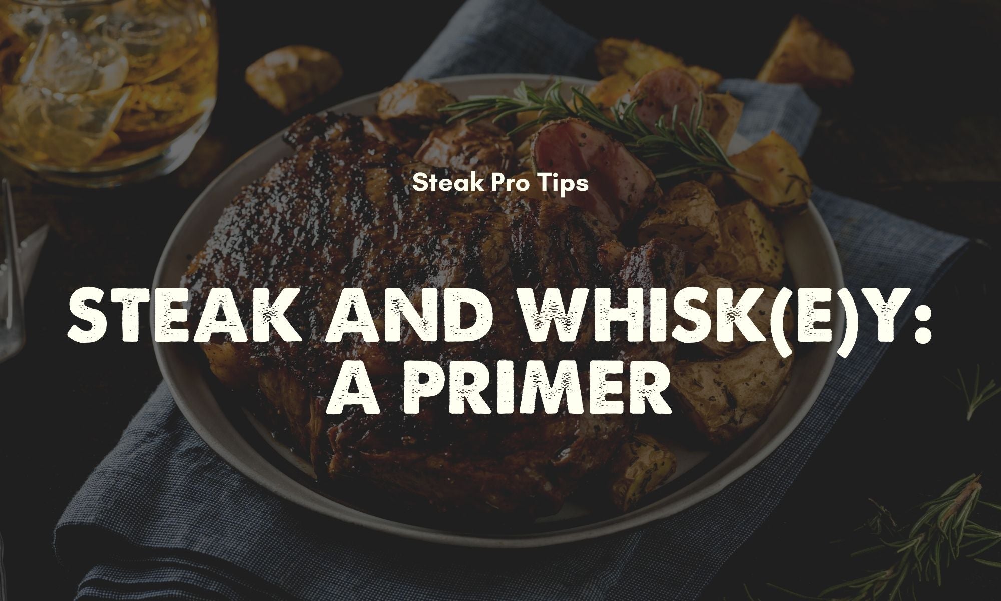 UMAi Dry Aged Steak with Whiskey