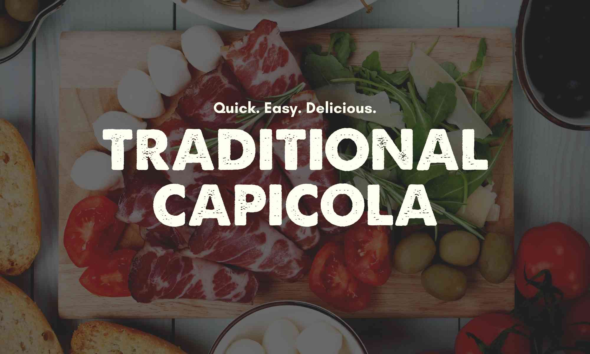 UMAi Dry traditional capicola made easy
