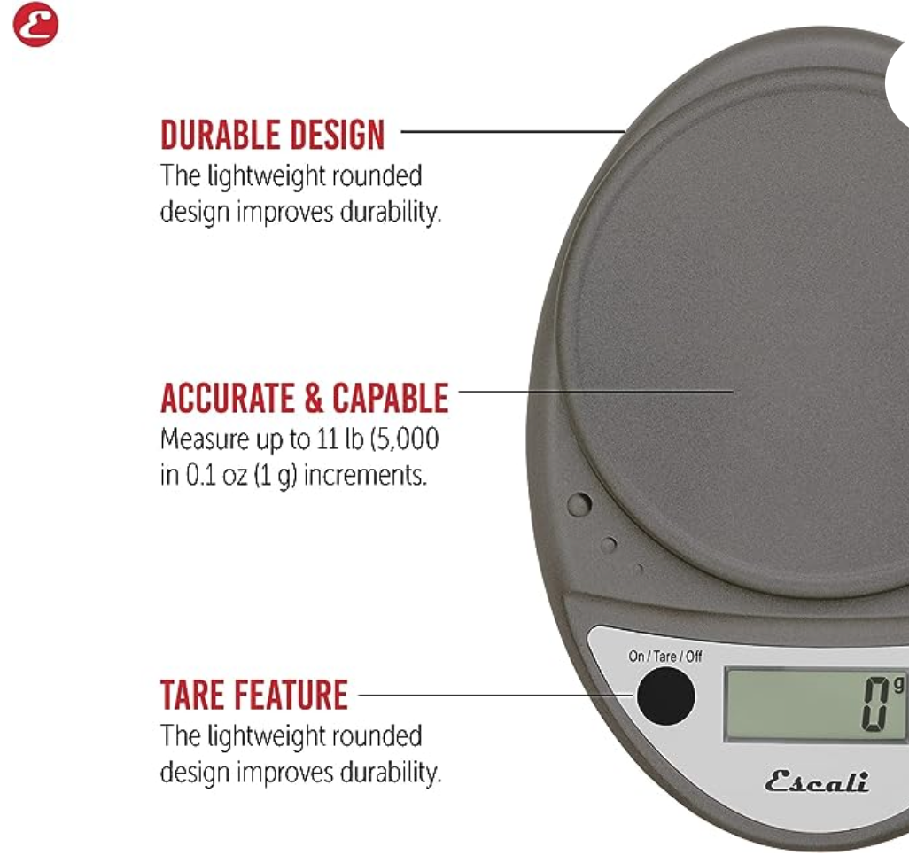 Escali Primo Digital Scale - UMAi Dry