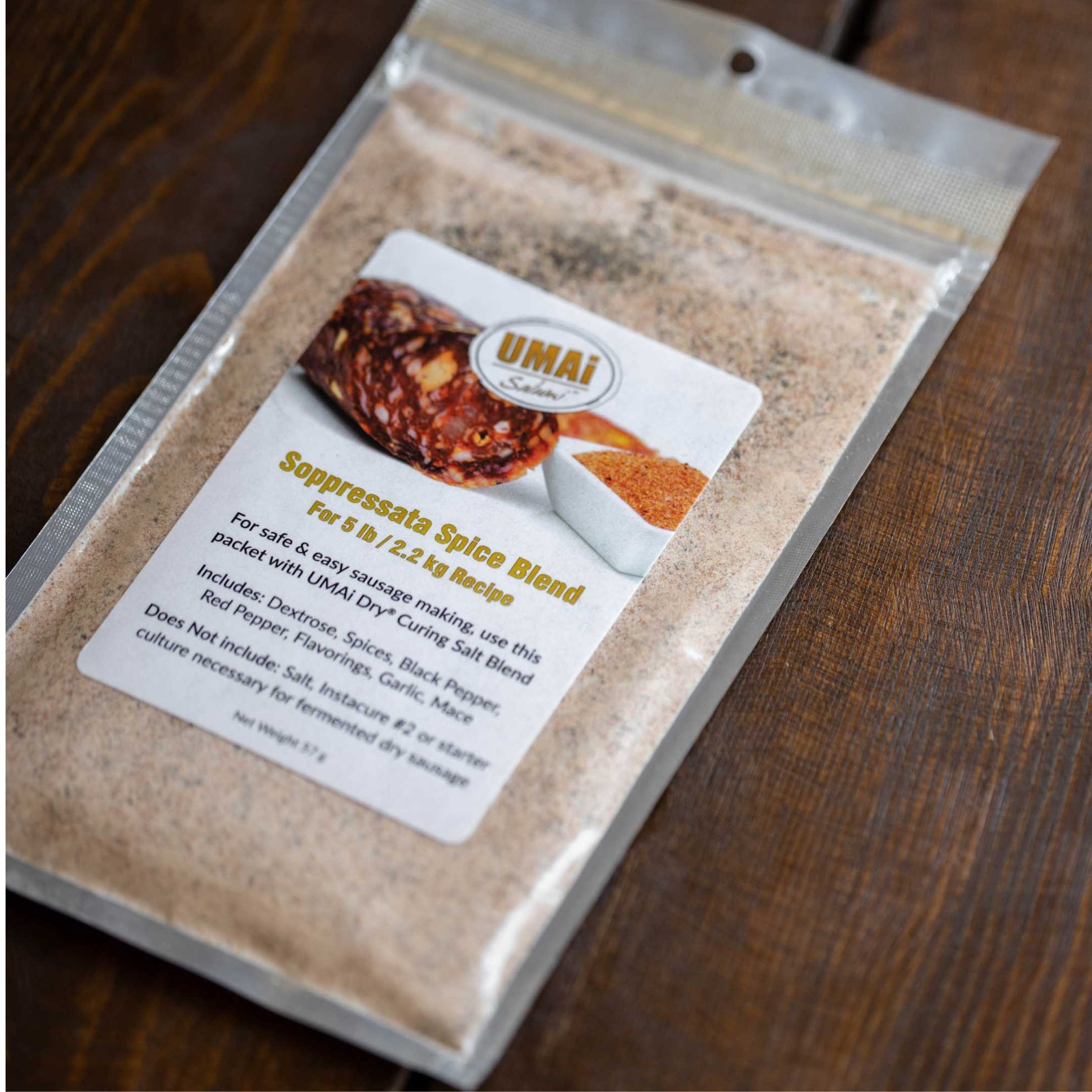 UMAi Dry Soppressata Dry Sausage Spice Blend packet