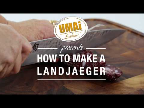making landjaeger sausage with UMAi Dry