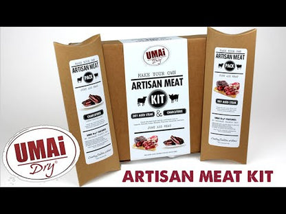 dry aged steak bag with UMAi Dry artisan meat kit
