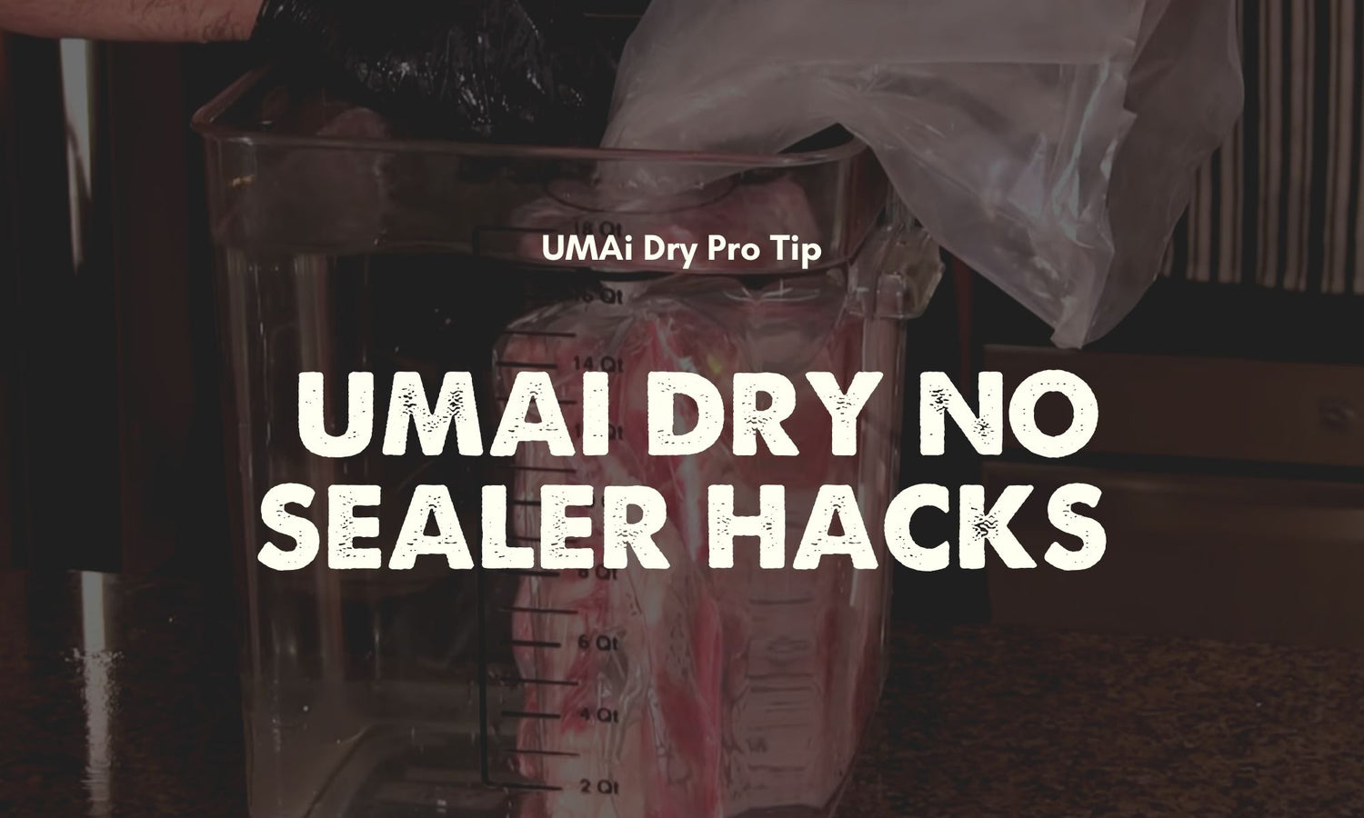 UMAi Dry no vacuum sealer immersion