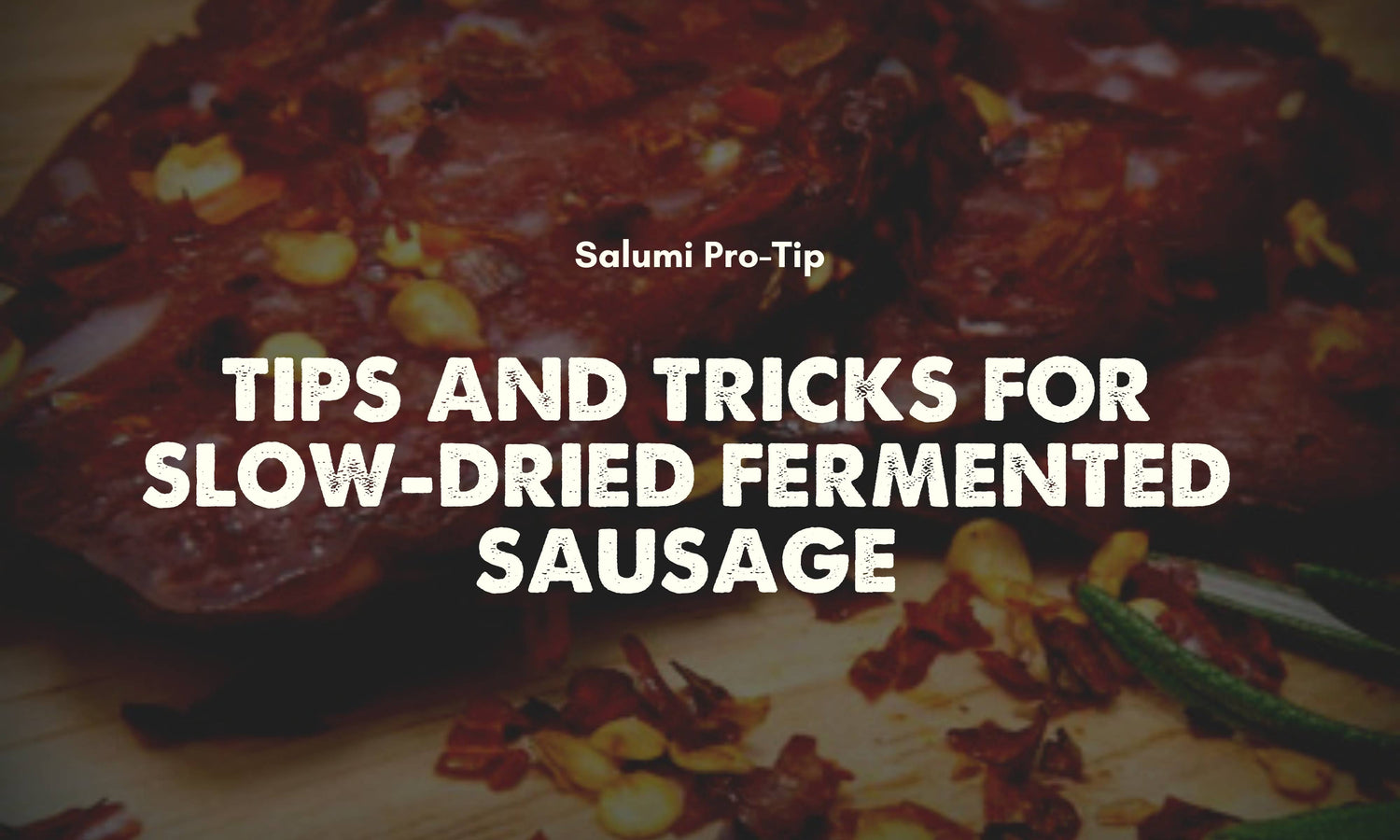 Salumi: Tips and Tricks for Slow-Dried Fermented Sausage
