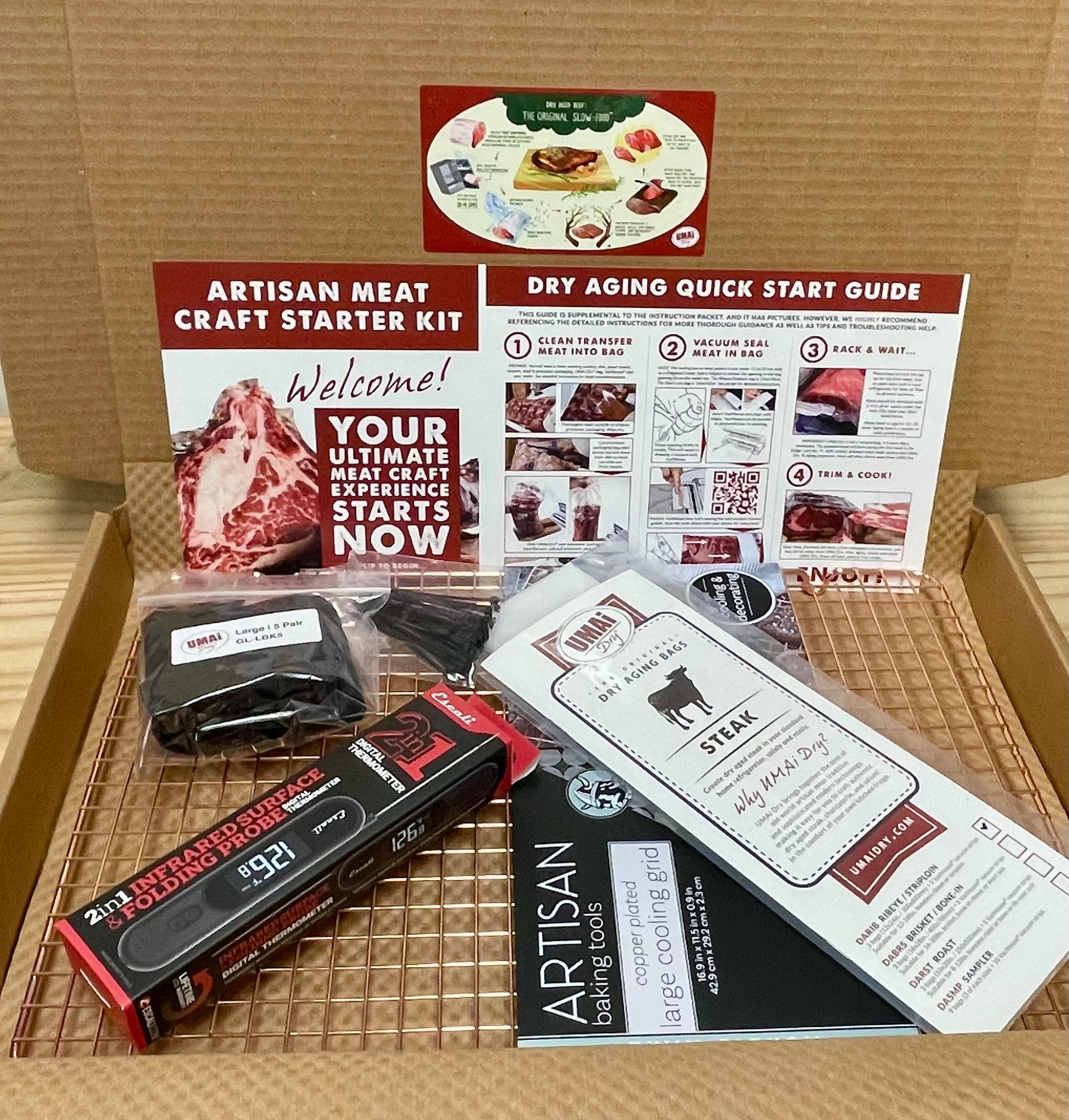 Grill Master Gift Set w/2-in-1 Infrared Digital Thermometer