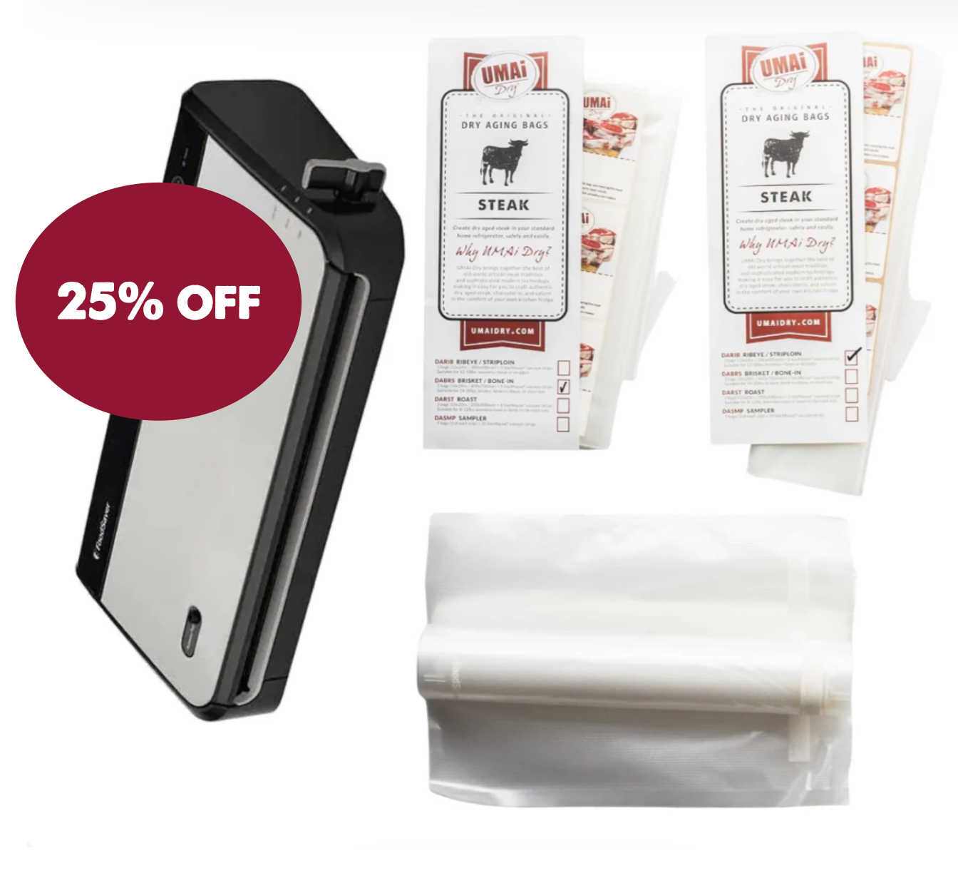 Dry Aged Steak Starter Kit—FoodSaver 2000-series