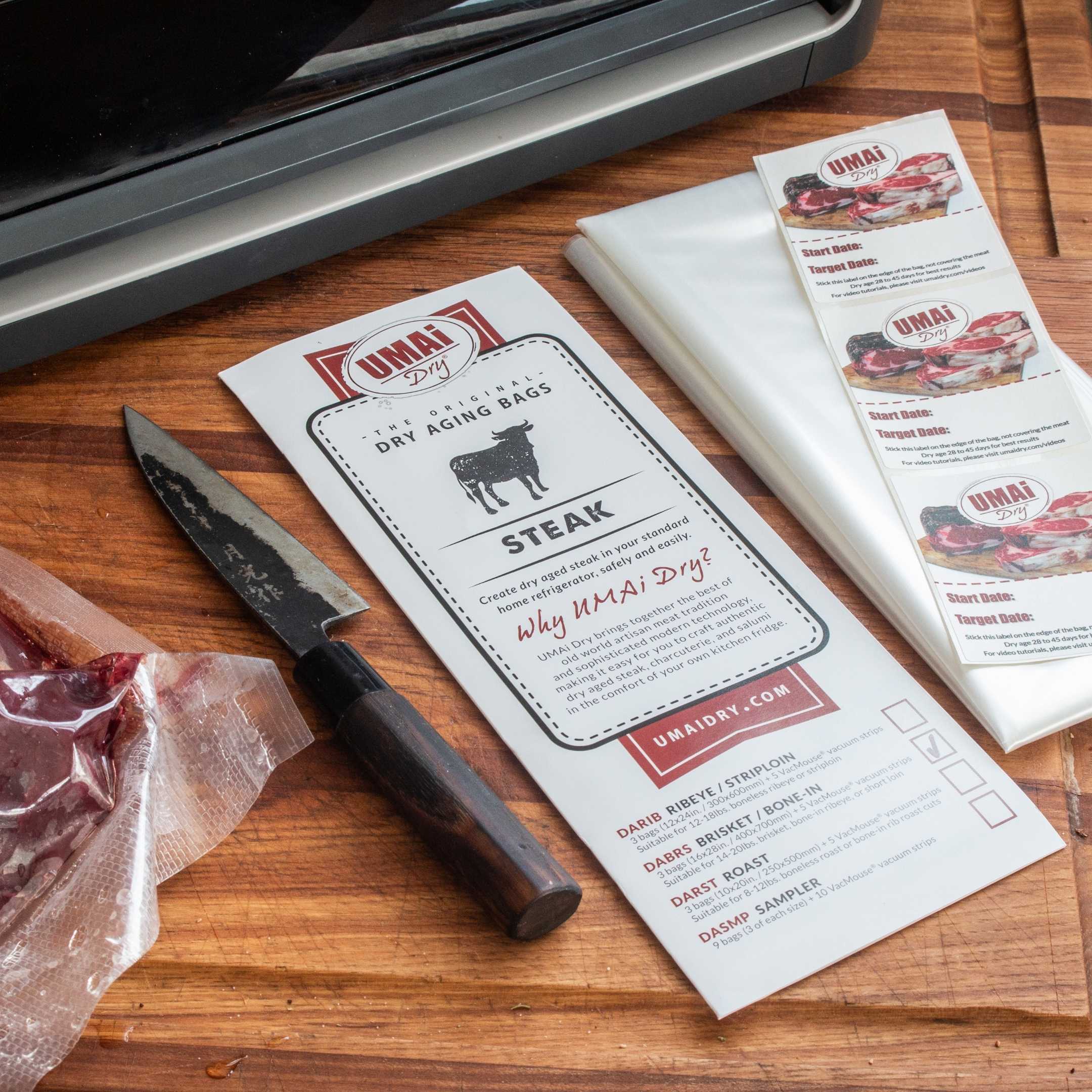 UMAi Dry dry aged steak starter kit