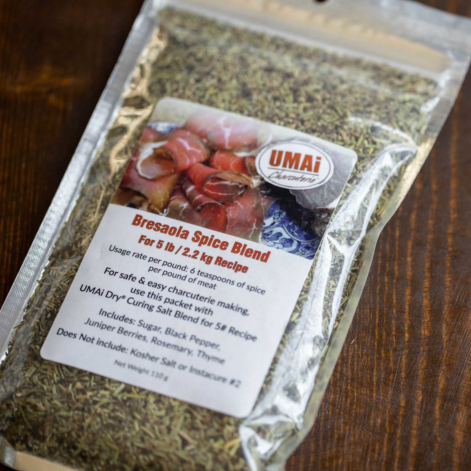 Umai Dry Bresaola Charcuterie spice blend packet