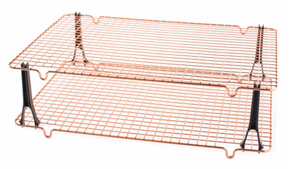 Large Copper-Plated Cooling Rack