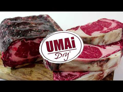 how to make dry aged steak with UMAi Dry