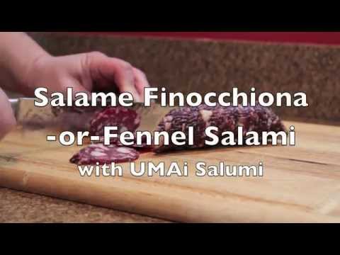 how to make homemade salami finocchiona with UMAi Dry