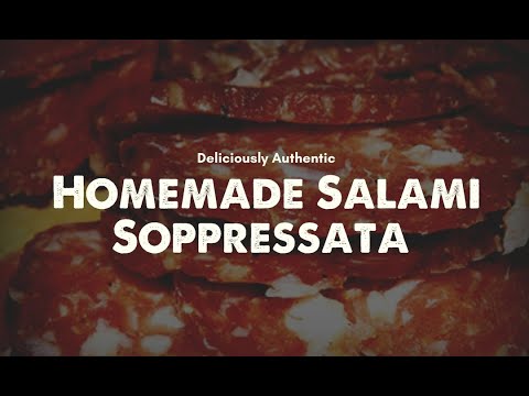 how to make homemade soppressata with UMAi Dry